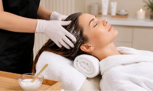 Luxury hair spa service